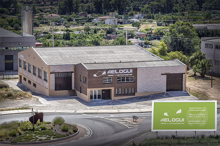 Exterior de la fábrica